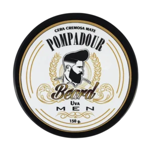 Cera Cremosa Mate Beard Men Pompadour Uva 150g